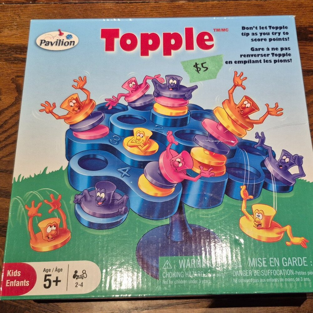 Topple Board Game